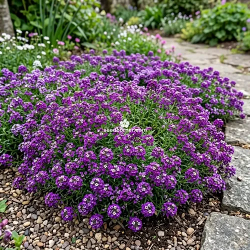 Alyssum Purple Royal Carpet Lobularia Maritima Seeds 