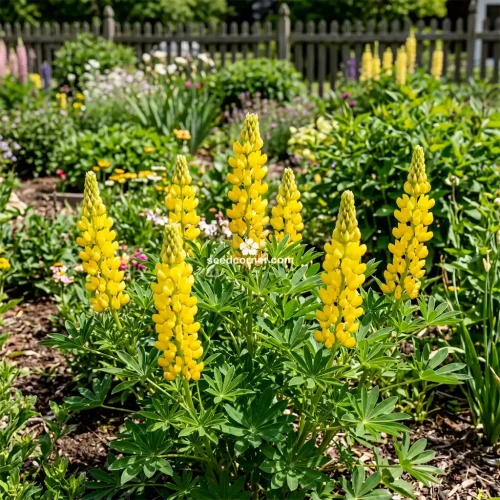 Lupine Golden Yellow Lupinus Densiflorus Aureus Seeds