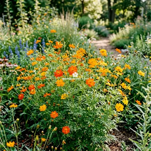 Cosmos Sulphur Mix Cosmos Sulphureus Seeds 