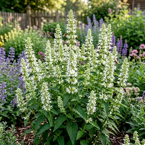 Agastache Giant Hyssop White Agastache Mexicana Seeds 
