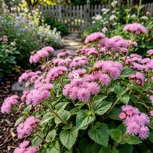Ageratum Pink Ageratum Mexicanum Seeds