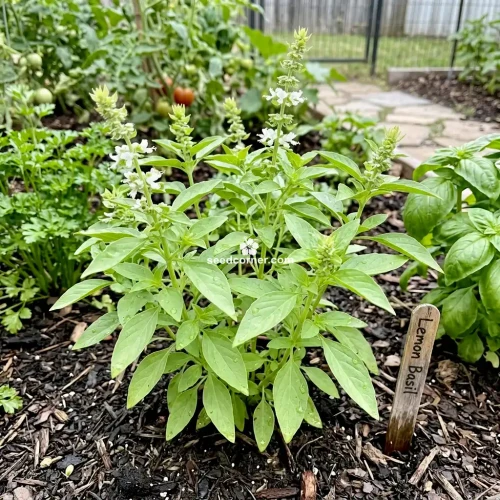  Basil Lemon Ocimum Basilicum Seeds