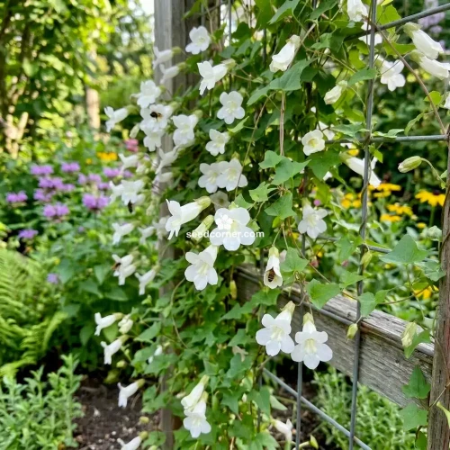 Asarina Climbing Snapdragon White Asarina Scandens Seeds 