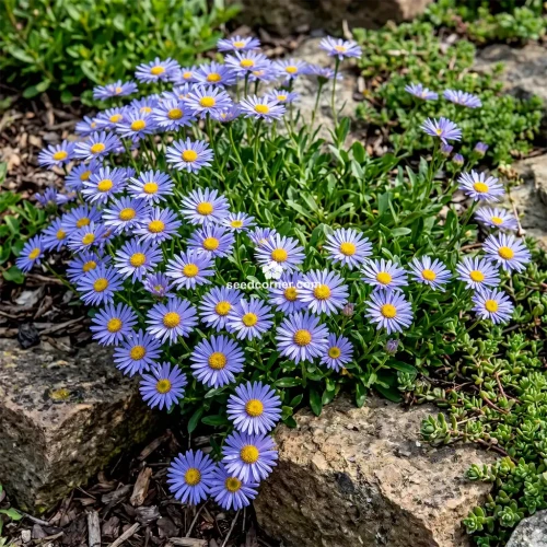 Aster Alpine Blue Aster Alpinus Seeds