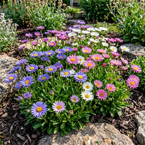 Aster Alpine Mix Aster Alpinus Seeds 