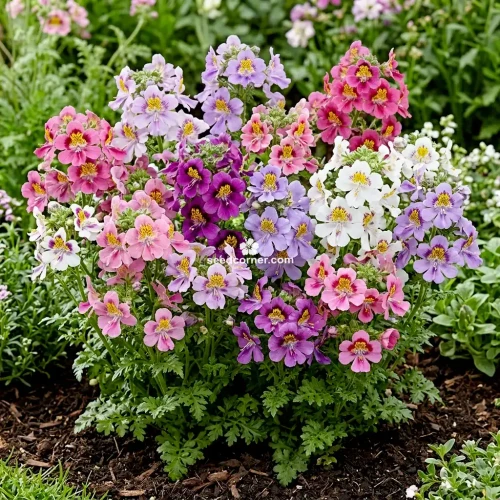 Butterfly Flower Schizanthus x Wisetonensis Angel Wings Seeds 