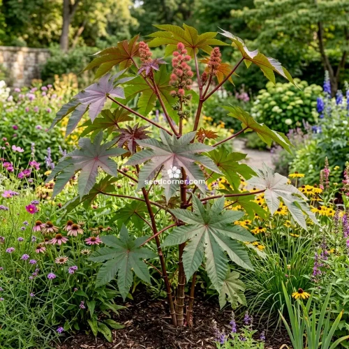 Castor Bean Zanzibariensis Ricinus Communis Seeds