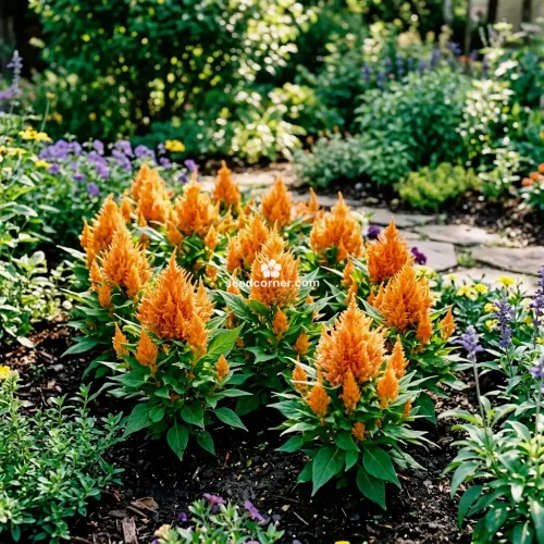 Celosia Nana Glitters Orange Celosia Plumosa Seeds