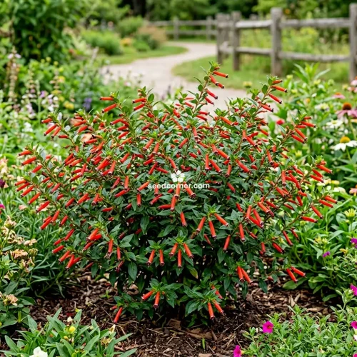 Cigar Plant Scarlet Cuphea Ignea Coan Seeds
