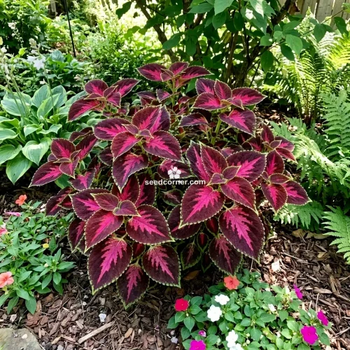 Coleus Chocolate Covered Cherry Solenostemon Scutellarioides Seeds