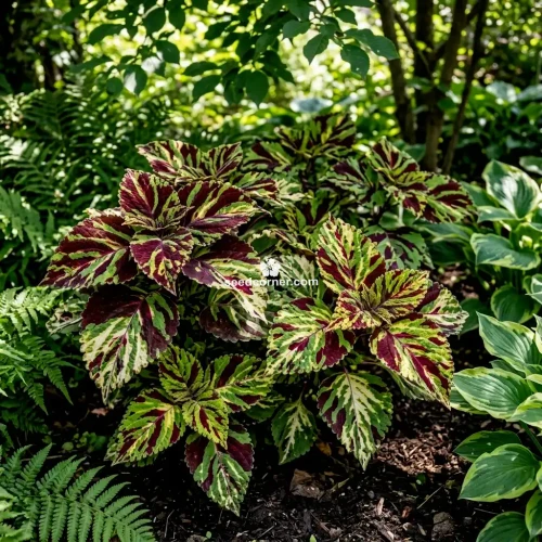 Coleus Kong Mosaic Solenostemon Scutellarioides Seeds