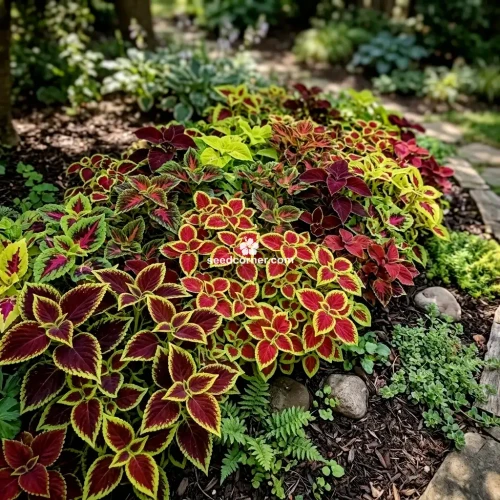 Coleus Rainbow Mix Solenostemon Scutellarioides Seeds