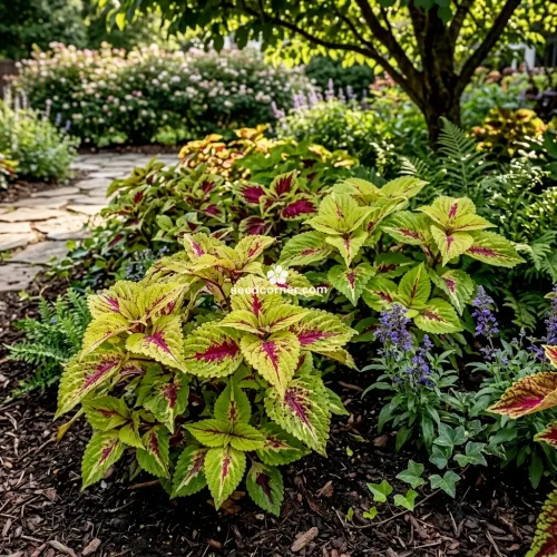 Coleus Versa Rose to Lime Solenostemon Scutellarioides Seeds