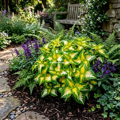 Coleus Wizard Jade Solenostemon Scutellarioides Seeds 