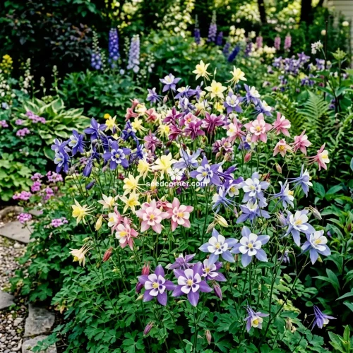 Columbine Mix Aquilegia Caerulea Seeds