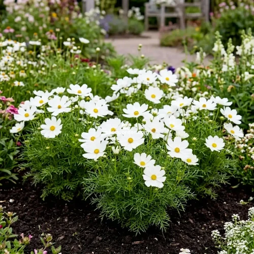 Cosmos Sonata White Dwarf Cosmos Bipinnatus Seeds