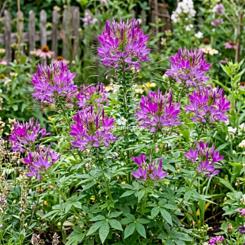 Spider Flower Violet Queen Cleome Hassleriana Seeds