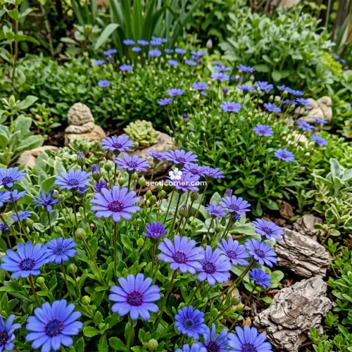 The Blues Blue Daisy Felicia Heterophylla Seeds