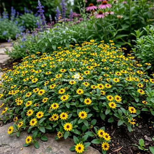 Zinnia Creeping Sanvitalia Procumbens Seeds