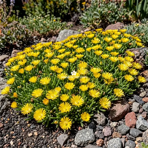 Ice Plant Gold Nugget Delosperma Congestum Seeds 