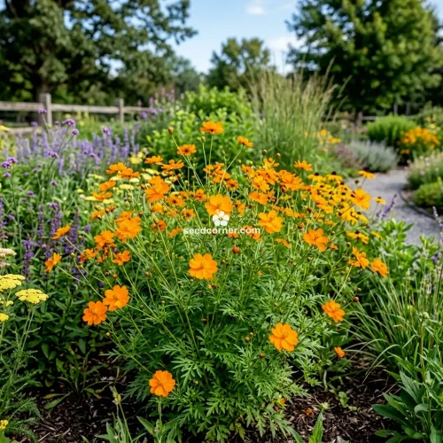 Cosmos Sulphur Orange Cosmos Sulphureus Seeds