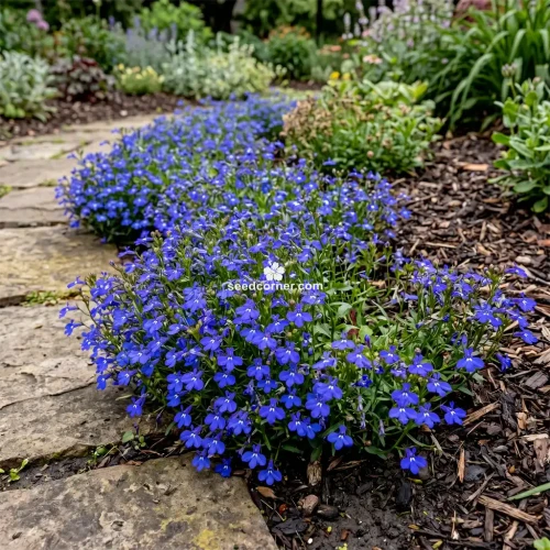 Lobelia Blue Mrs. Clibran Lobelia Erinus Seeds