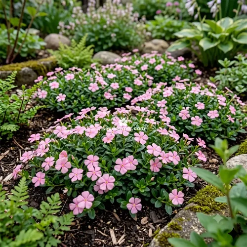 Periwinkle Dwarf Pink Little Delicata Catharanthus Roseus Seeds