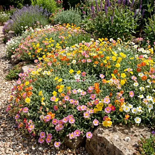 Rock Rose Mutabile Mix Helianthemum Nummularium Seeds