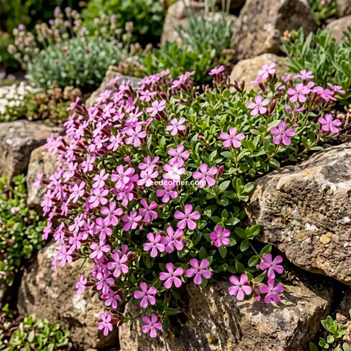 Rock Soapwort Pink Saponaria Ocymoides Seeds