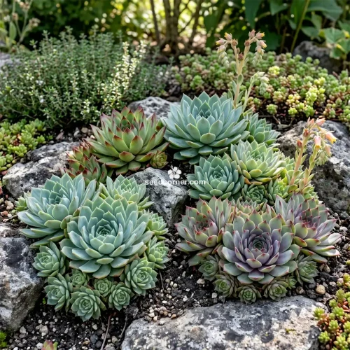 Houseleek Sempervivum Hybridum Seeds