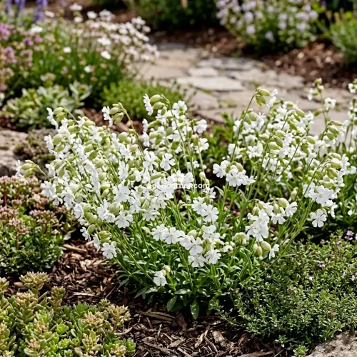 Nodding Catchfly White Snowdrop Silene Pendula Seeds 