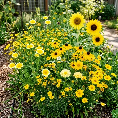 Wildflower Mix Yellow Seeds