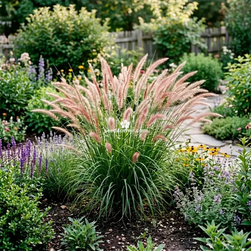 Fountain Grass Oriental Pennisetum Orientale Seeds 