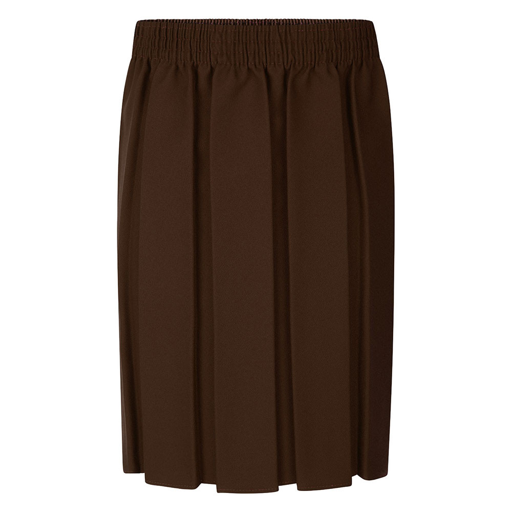 Zeco Box Pleat School Skirt – Heavy Weight, 2-Inch Pleats