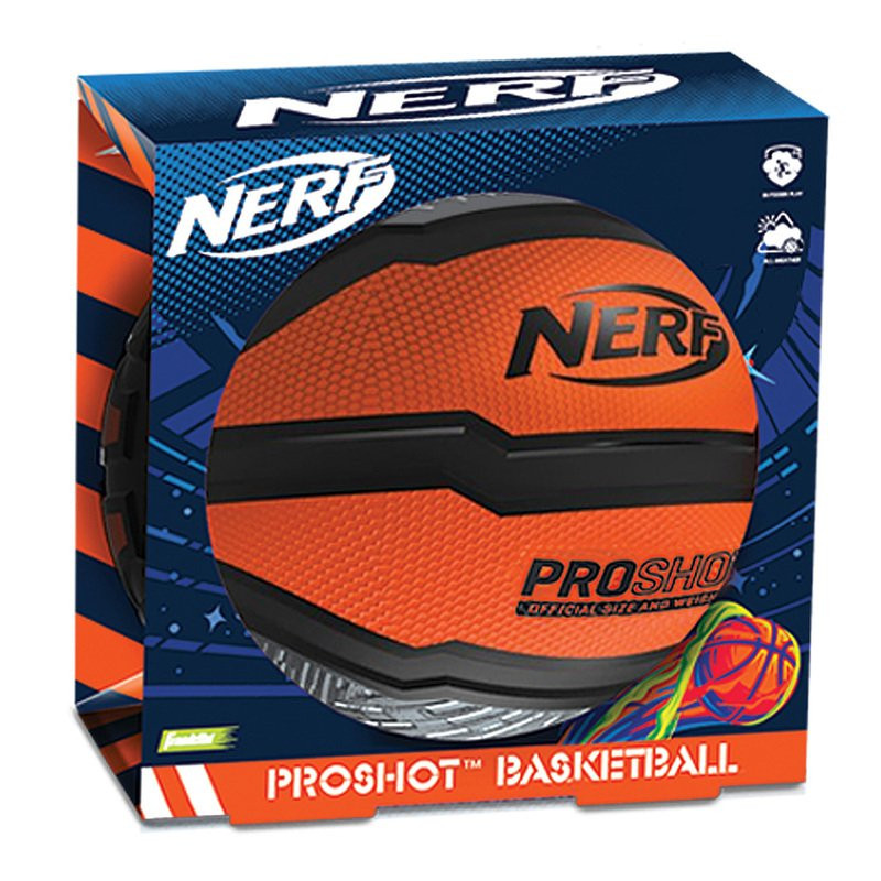 Nerf Proshot Rubber Basketball V2