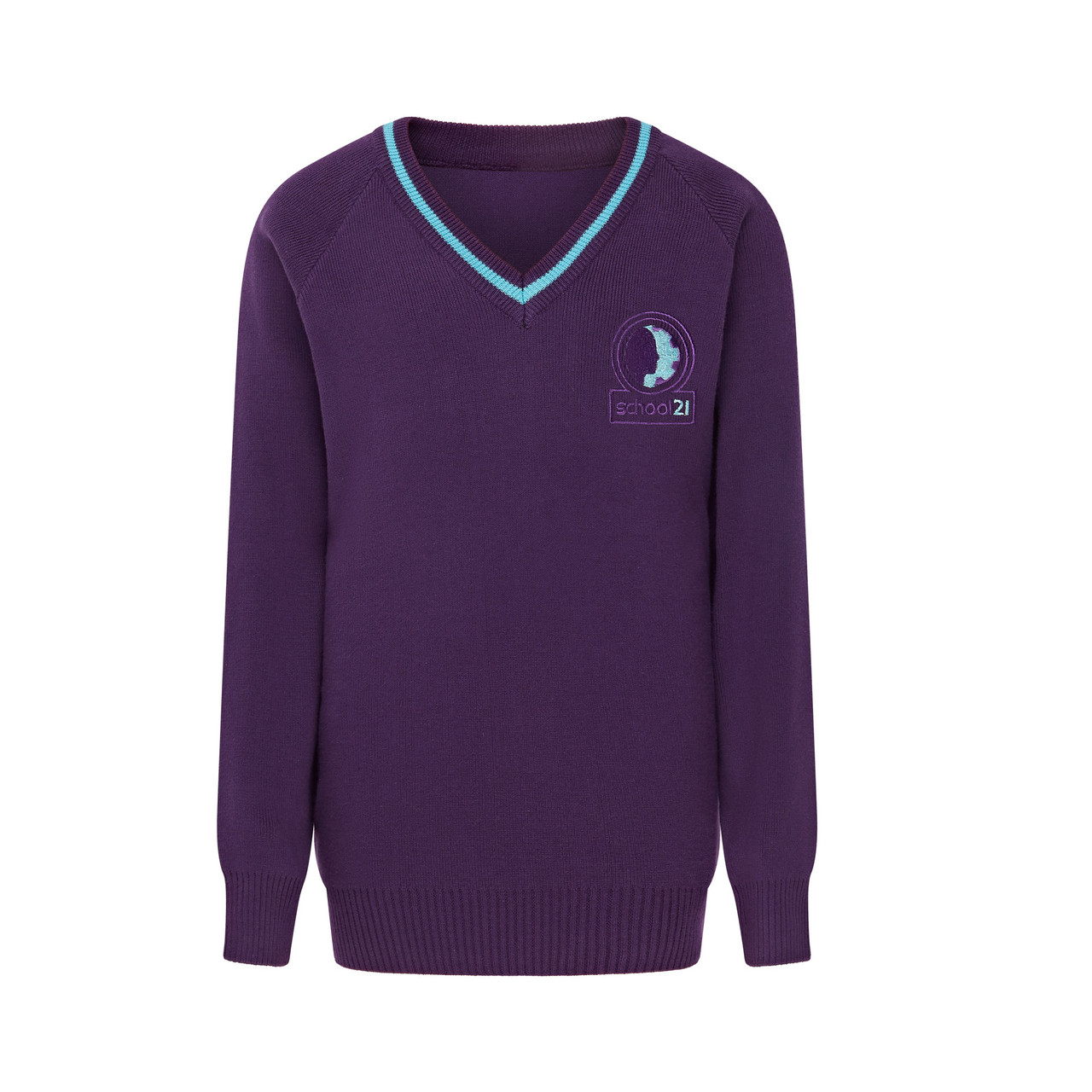 School 21 Uniform V-Neck Jumper