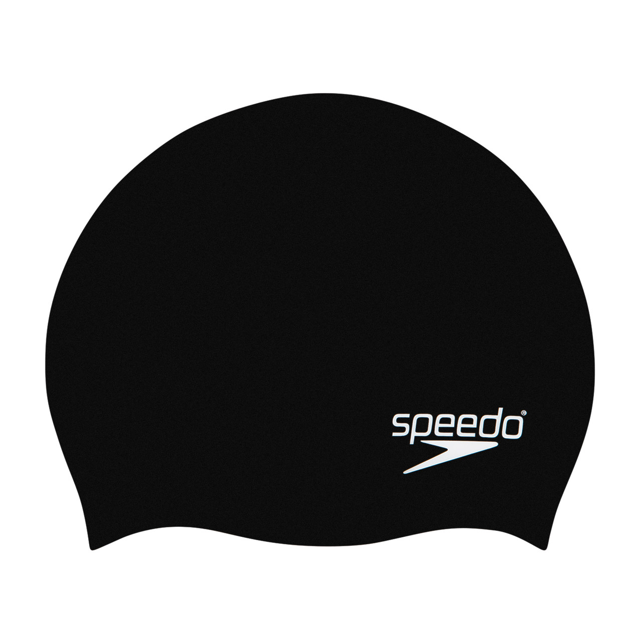 Plain Moulded Silicone Cap, Swimming Hat (Speedo)