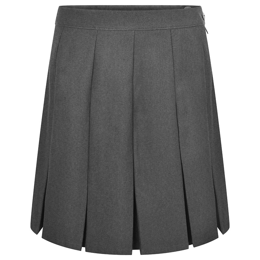 Classic Stitched Down Box Pleat Skirt (Zeco)