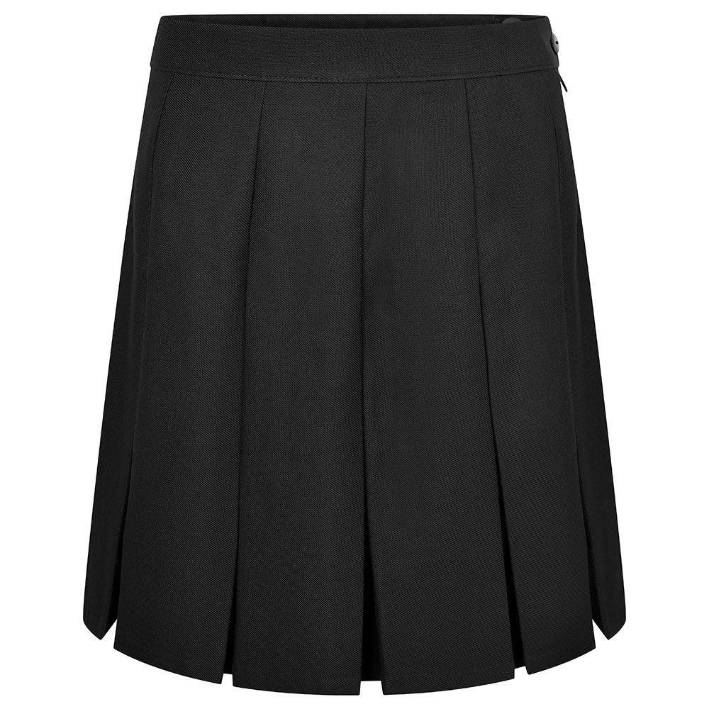 Classic Stitched Down Box Pleat Skirt (Zeco)