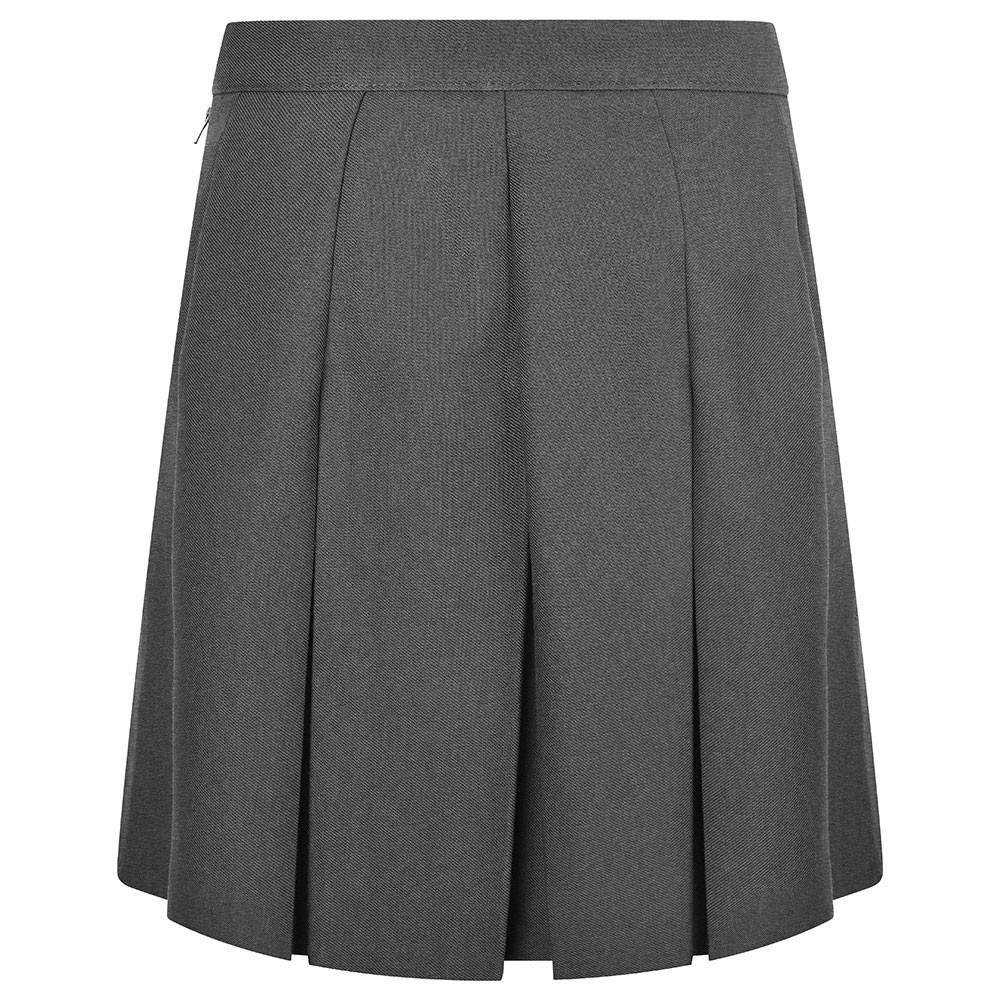 Classic Stitched Down Box Pleat Skirt (Zeco)