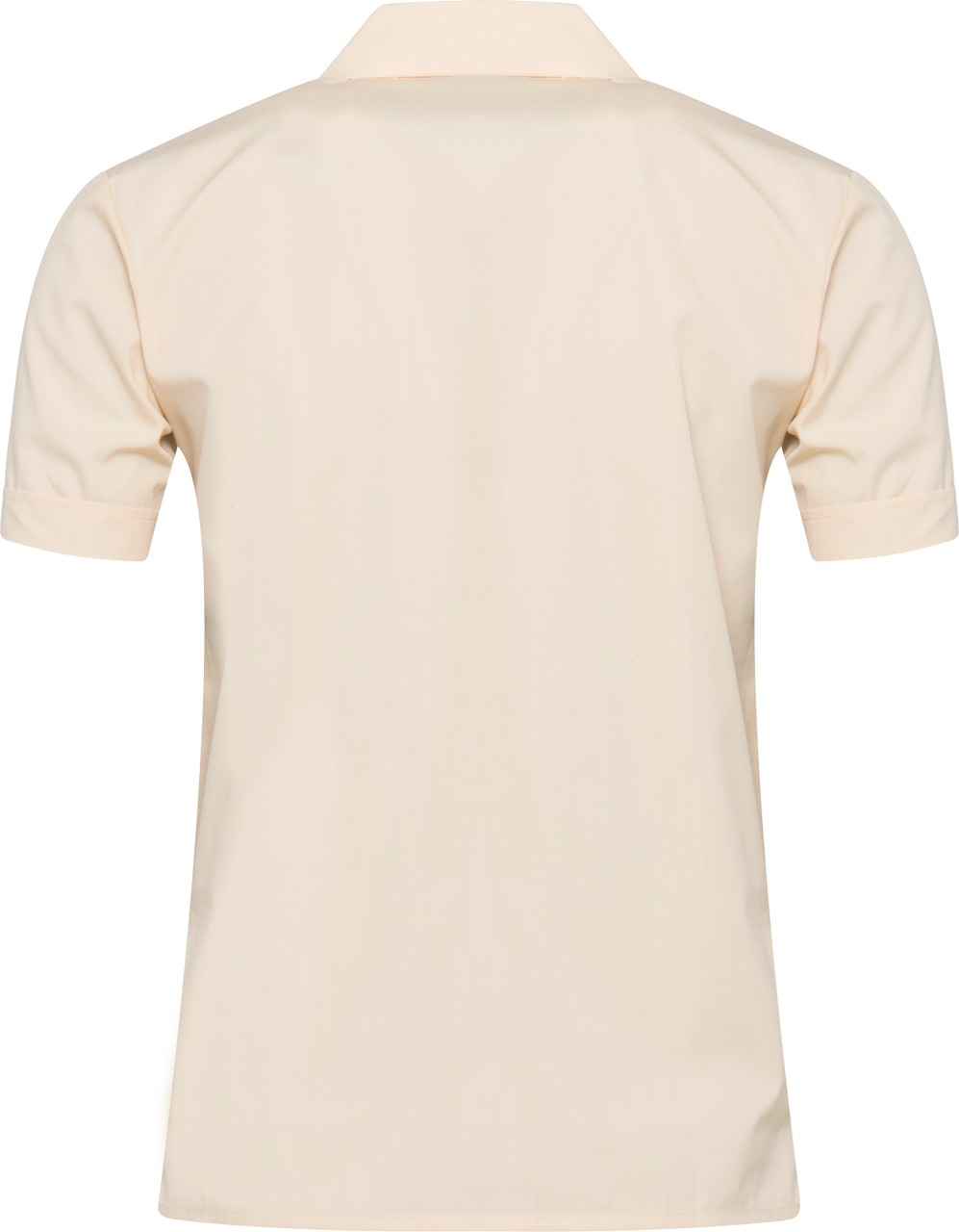 Girls Twin Pack Revere Collar Short Sleeve School Blouse (Banner)