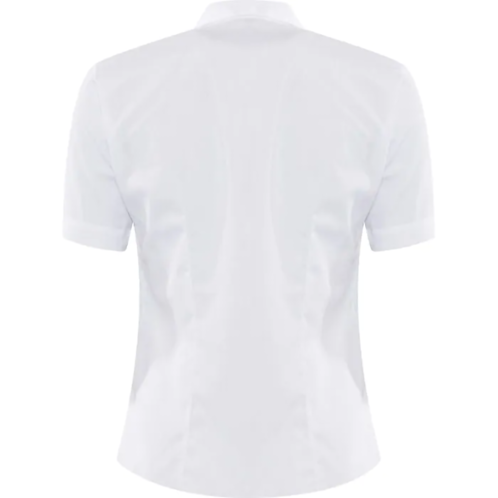 Girls Twin Pack Semi Fit Short Sleeve Blouse (Banner)