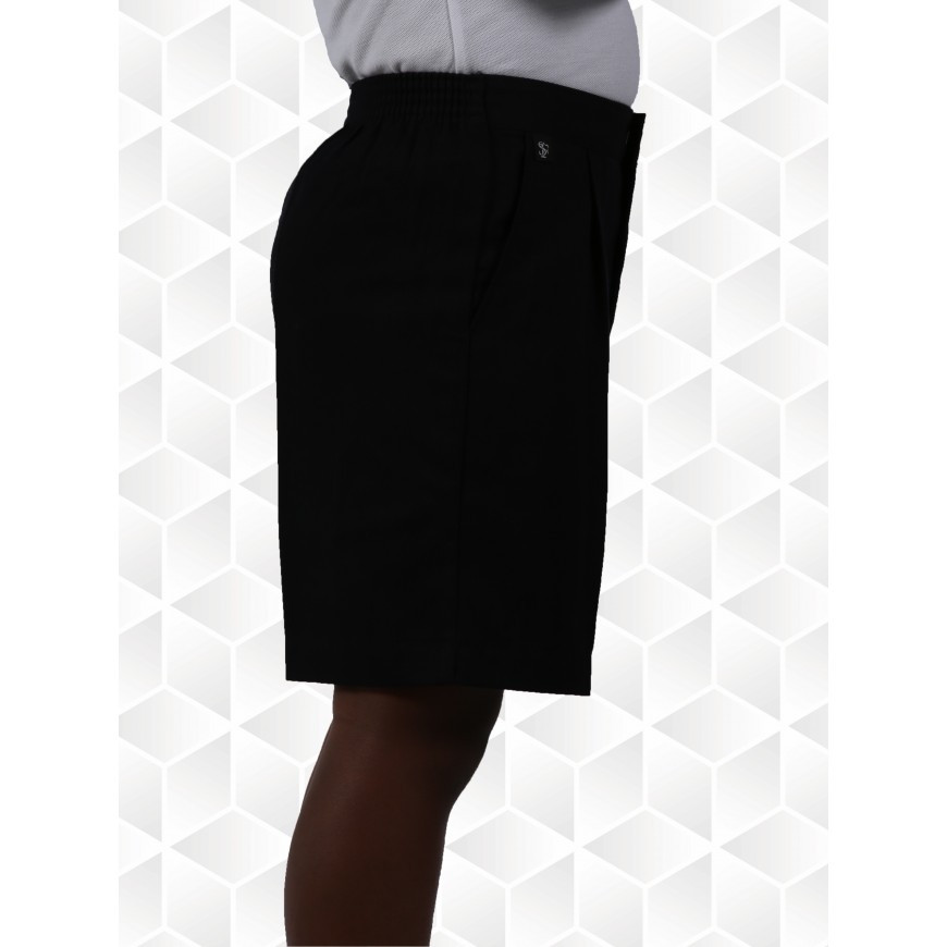 Boys Half Elasticated Standard School Uniform Shorts (Innovation)