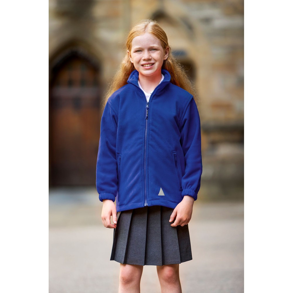 Zeco Schoolwear Polar Fleece Jacket – Warm & Durable School Uniform Essential