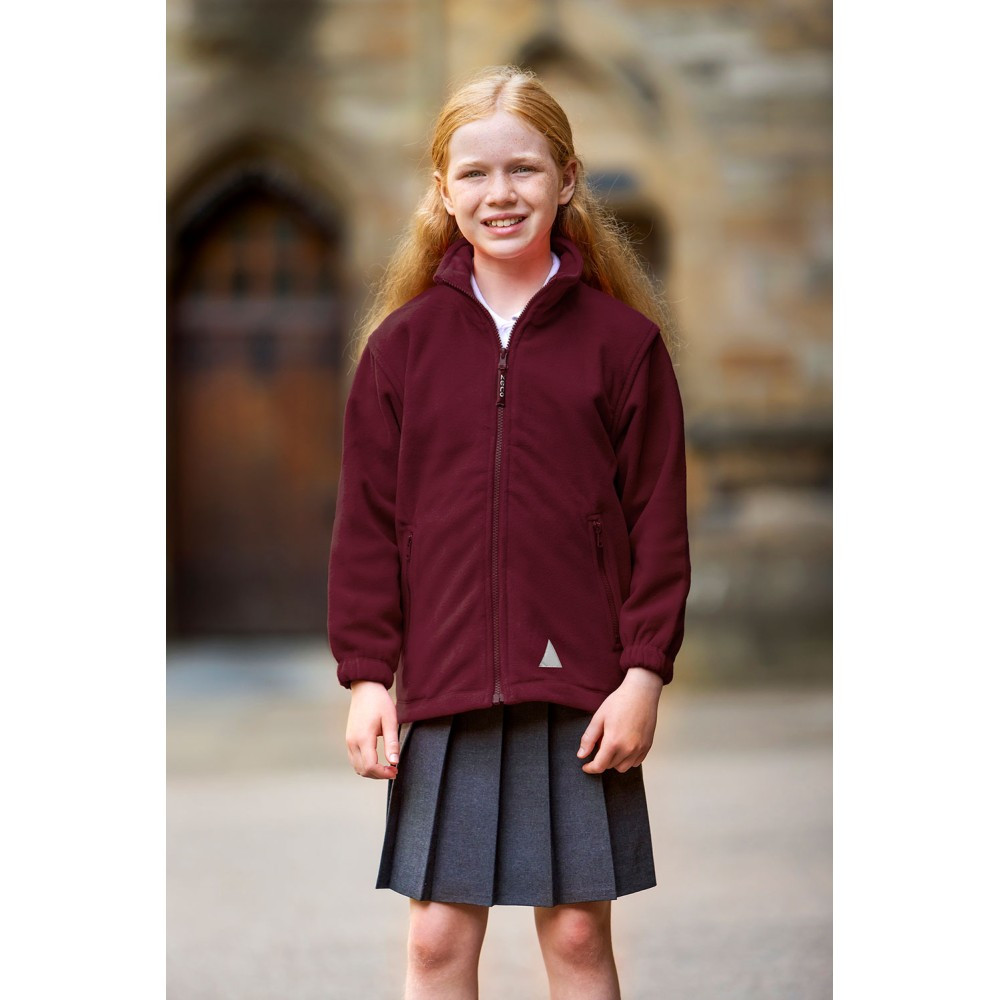 Zeco Schoolwear Polar Fleece Jacket – Warm & Durable School Uniform Essential