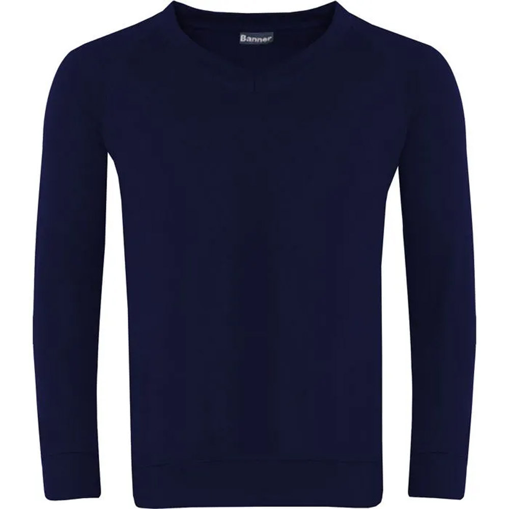 Classic V-Neck Sweatshirt (Banner)