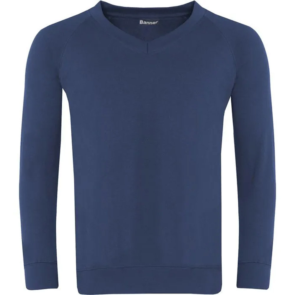 Classic V-Neck Sweatshirt (Banner)