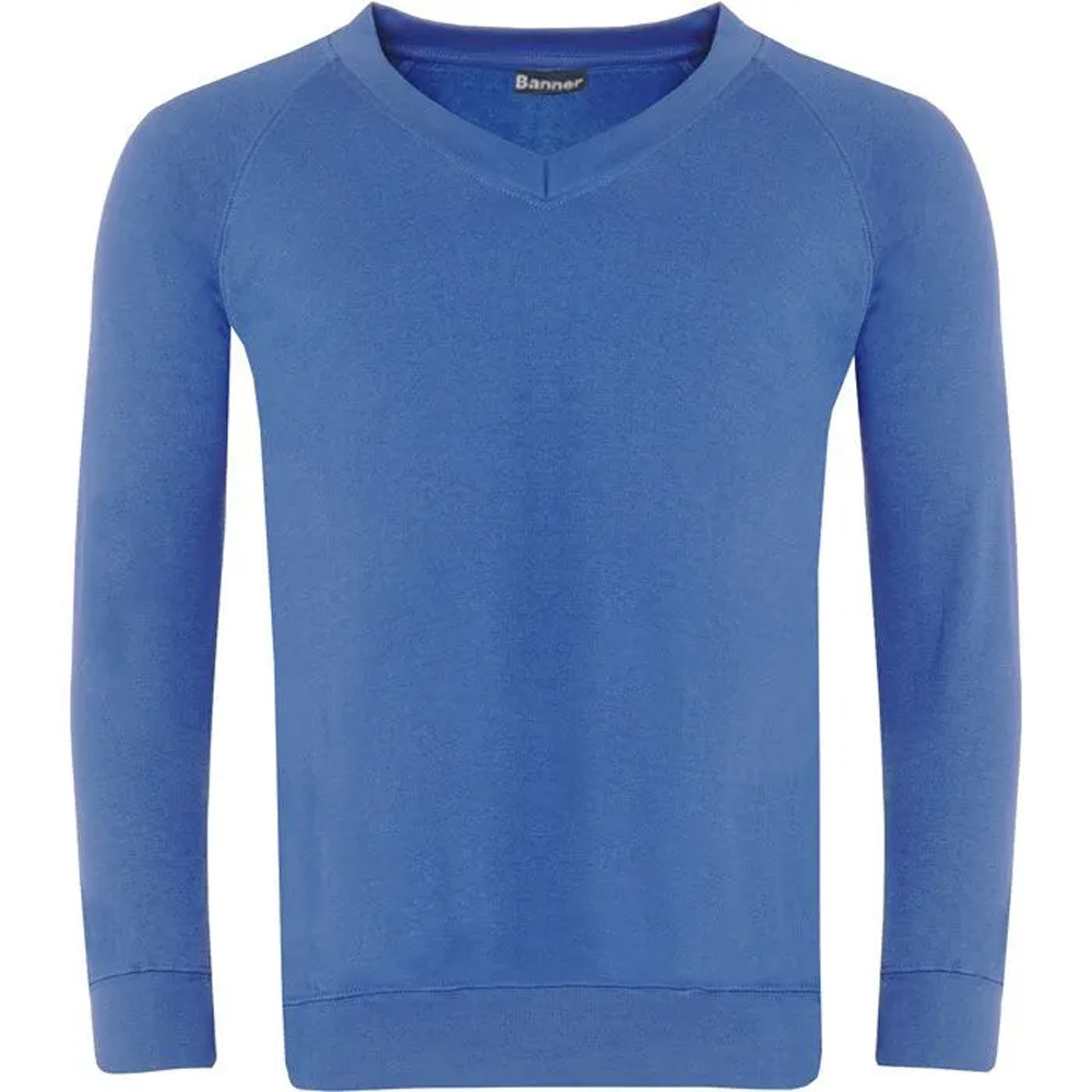 Classic V-Neck Sweatshirt (Banner)