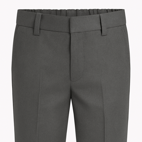 Boys Adjustable Waist School Trousers – Classic Fit, Easy Care (3 - 16 Years)