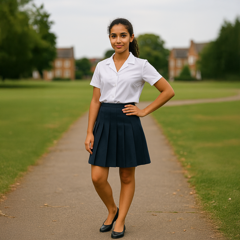 Senior Stitch Down Pleat Skirt (Banner)